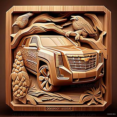 3D мадэль Cadillac Escalade (STL)